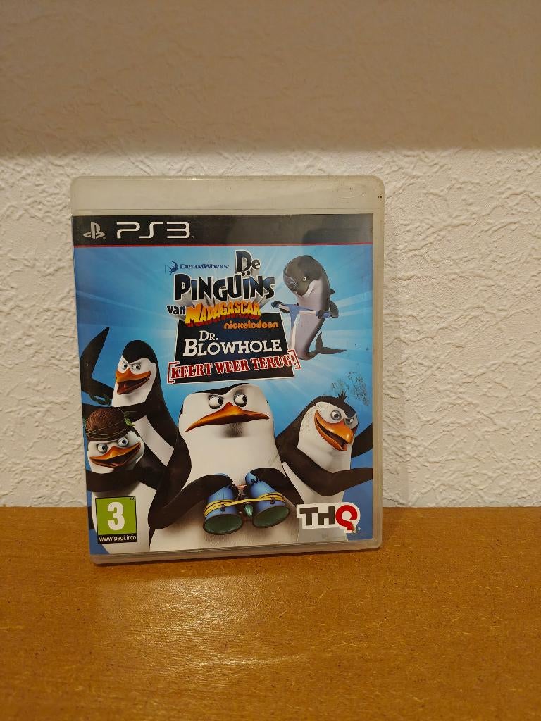 De Pinguïns van Madagascar Playstation 3, Consoles de jeu & Jeux vidéo, Jeux | Sony PlayStation 3, Enlèvement ou Envoi, 1 joueur