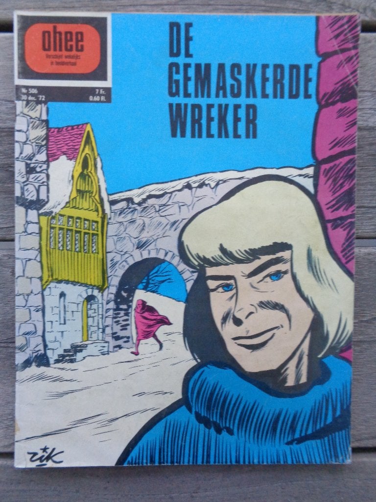 Ridder Reinhart - Het Rode Masker - ohee 506 - 1972, Boeken, Ophalen of Verzenden