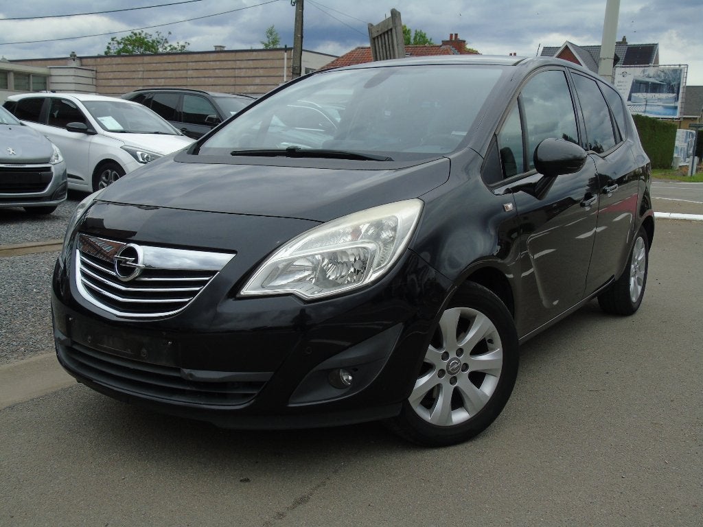 Opel Meriva 1.4i Turbo*06/2011*1e Eigen*Bluetooth*Navi*Airco, Auto's, Opel, Voorwielaandrijving, Euro 5, Zwart, 4 cilinders