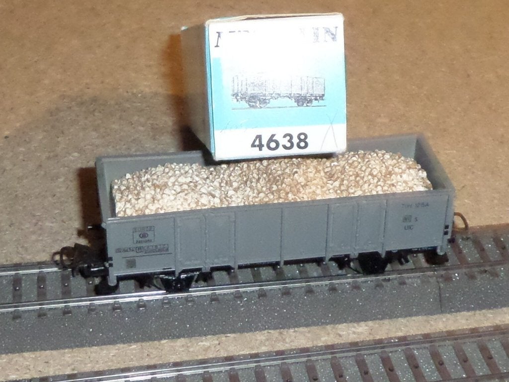 MARKLIN SNCB NMBS wagon tombereau avec chargement 4638, Envoi, Comme neuf, Wagon
