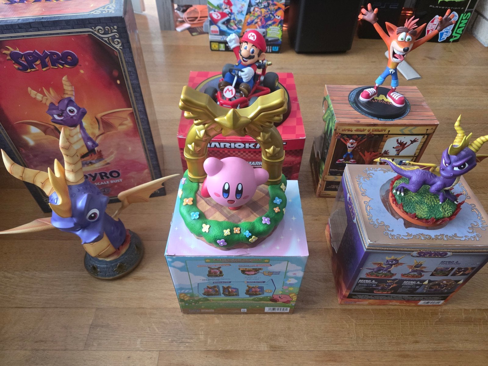 Gaming Statues met dozen, Ophalen of Verzenden