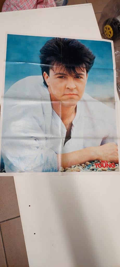 Poster - Paul Young, Verzamelen, Ophalen of Verzenden