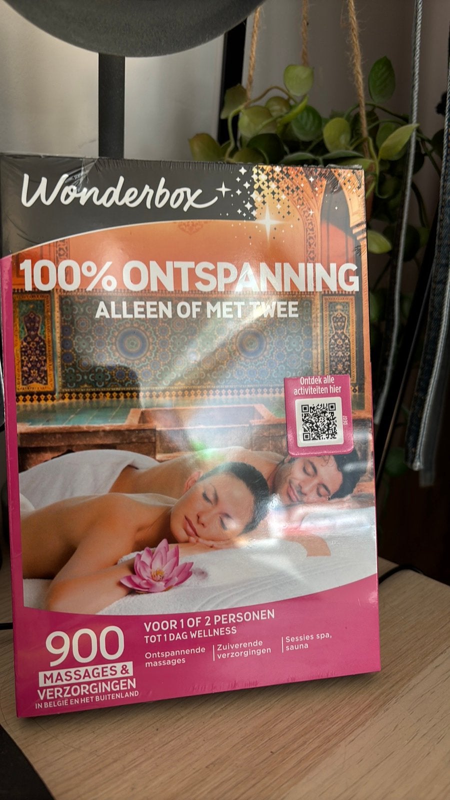 Cadeaubon wonderbox, Deux personnes, Bon cadeau, Spa ou Sauna