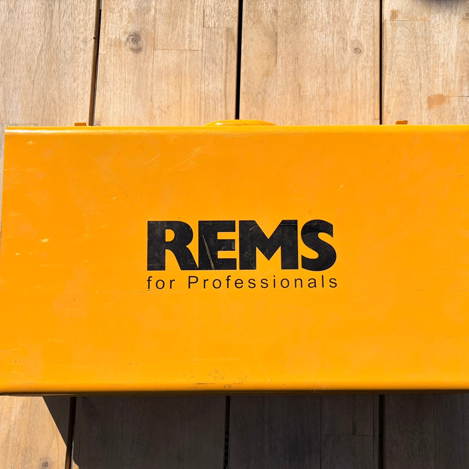 REMS Mini-Press ACC persmachine set - perstang, Doe-het-zelf en Bouw, Gereedschap | Overige machines, Gebruikt, Ophalen
