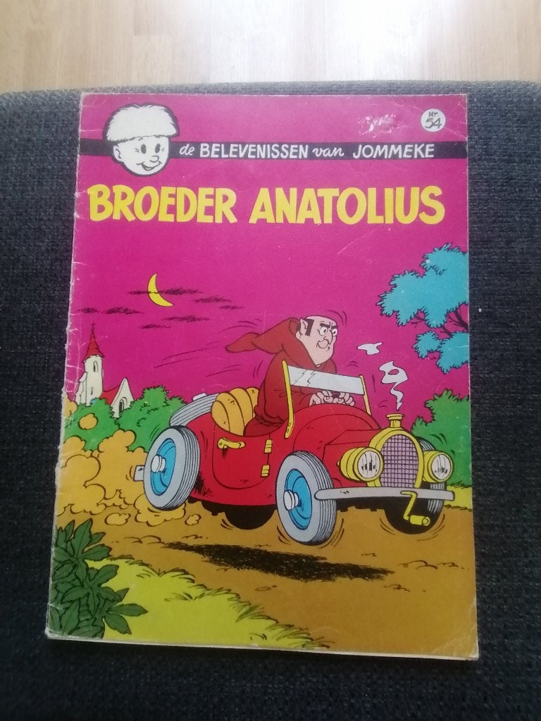 Jommeke album nr.54: Broeder Anatolius, Boeken, Gelezen, Eén stripboek, Jef Nys., Ophalen of Verzenden