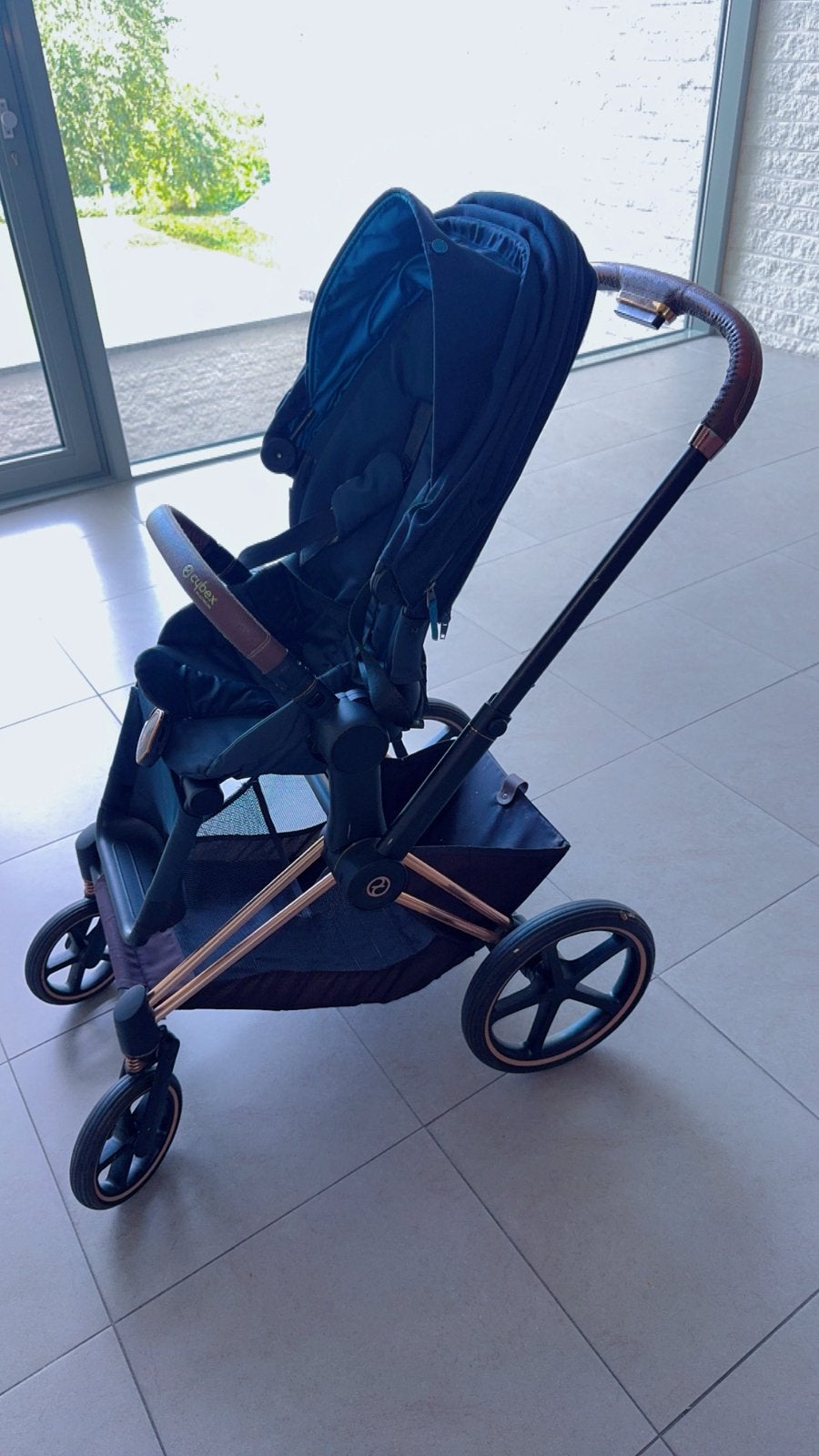 Poussette Cybex Priam - Châssis Rose Gold, Enlèvement, Comme neuf
