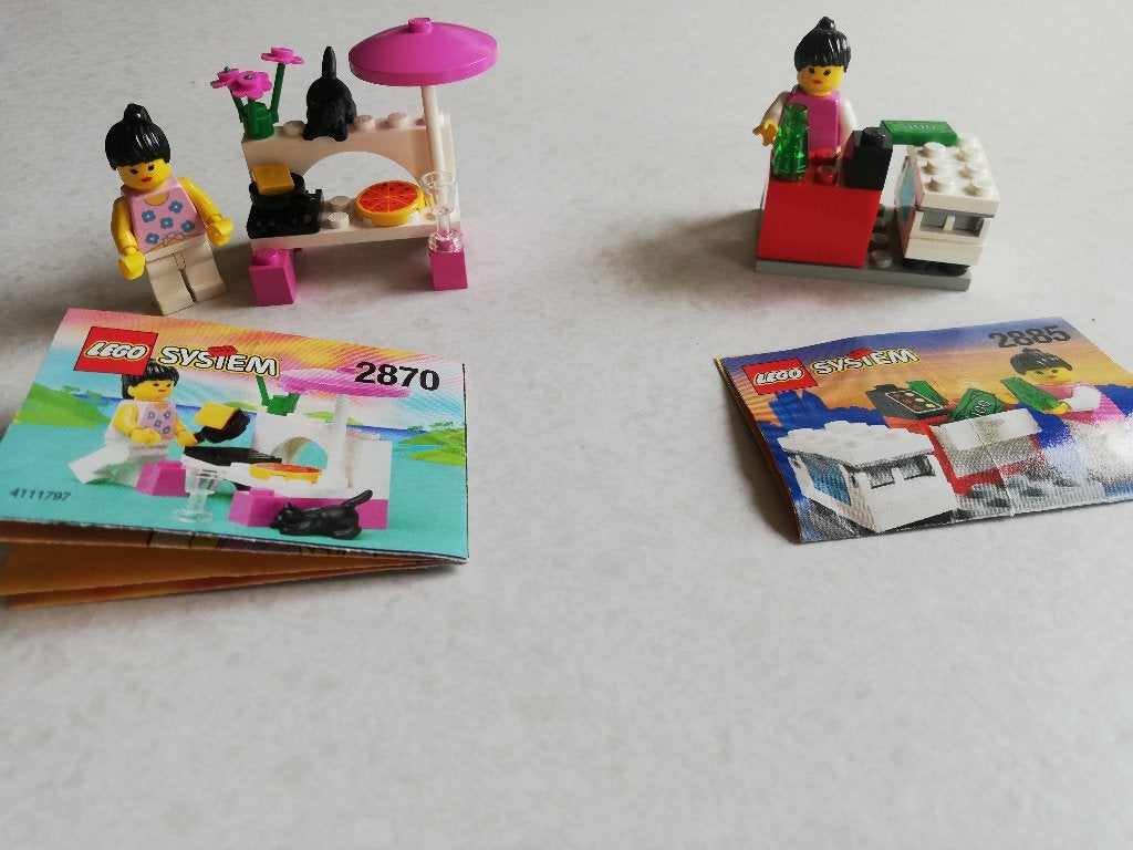 lego 2870 2885 paradisa, Enlèvement ou Envoi, Complet, Ensemble complet, Lego