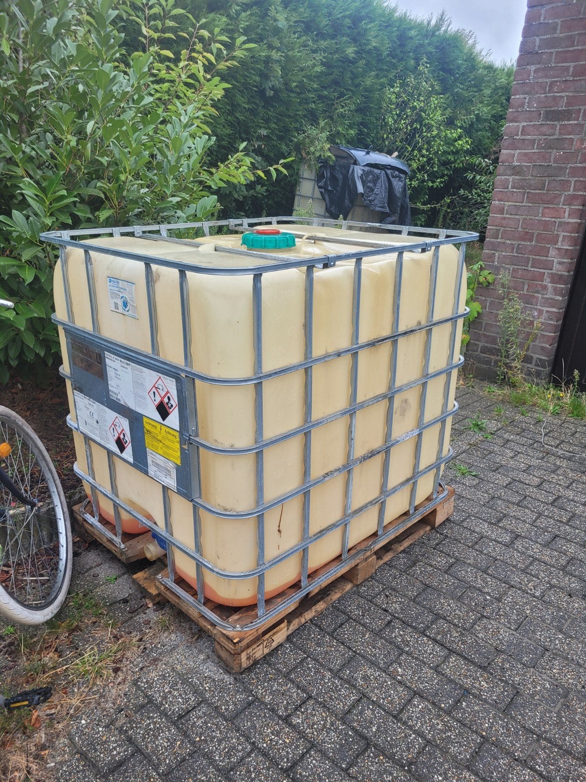 IBC-tank, Ophalen of Verzenden, Kunststof