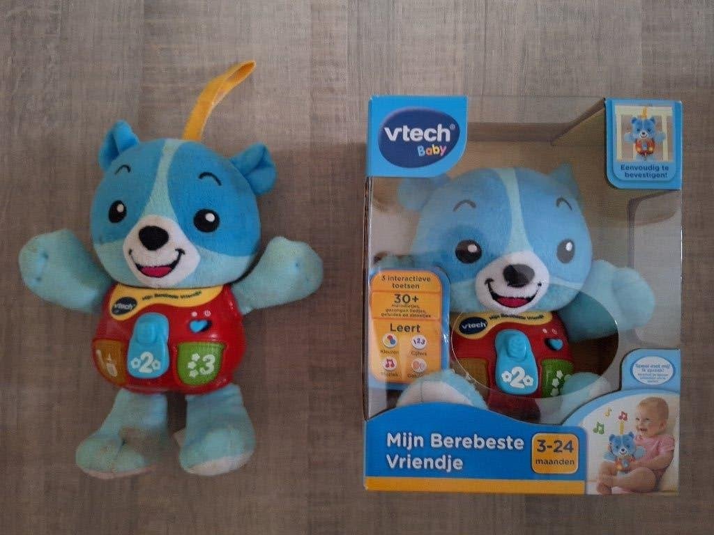 Vtech interactief beertje. (Nieuw), Enlèvement, Neuf, 6 mois à 2 ans