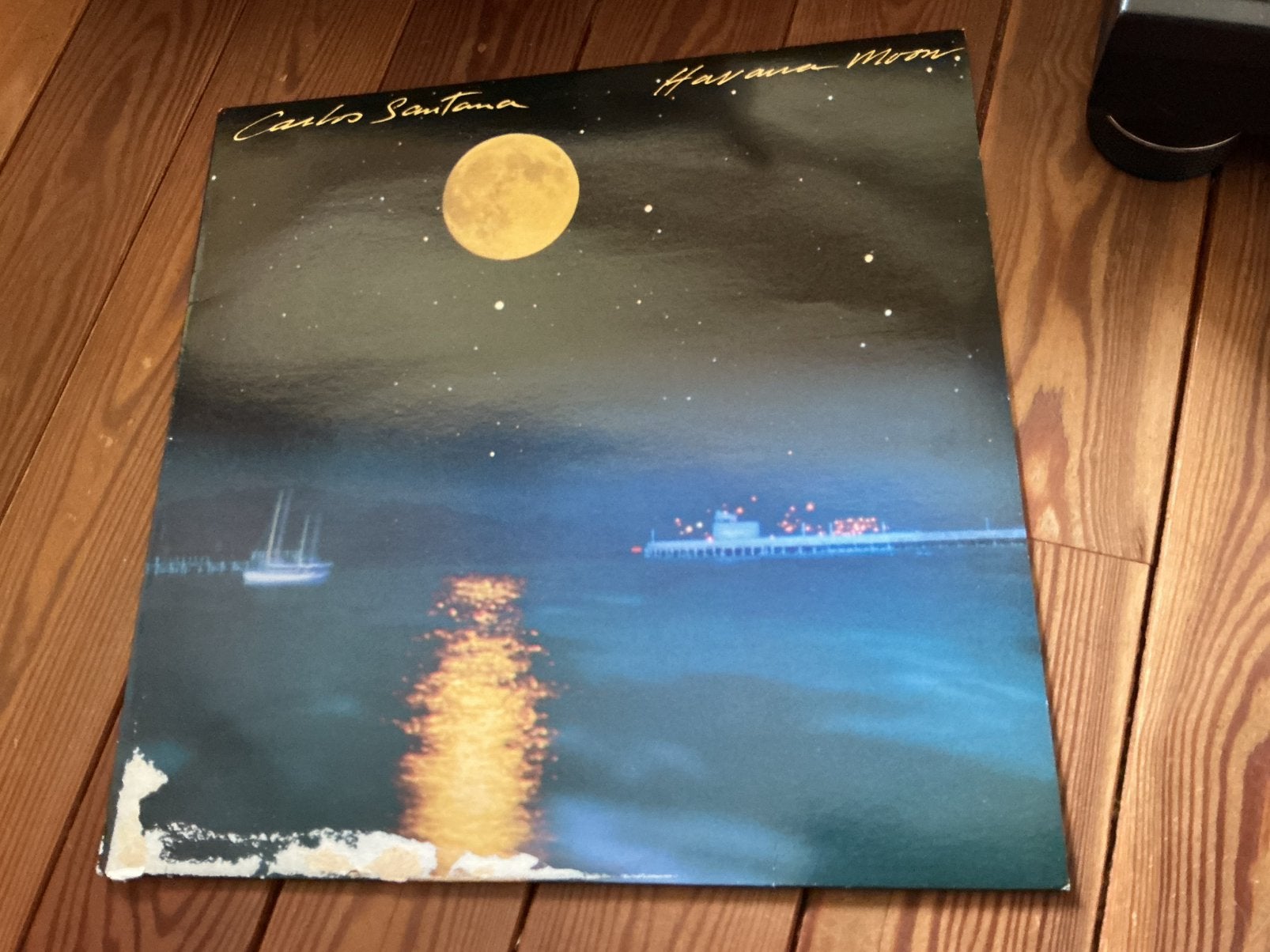 LP Carlos Santana - Havana moon, Ophalen of Verzenden, Gebruikt, LP
