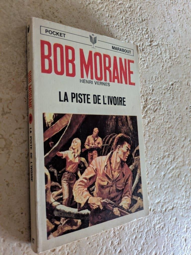Bob Morane (La piste de l'ivoire)., Envoi, Utilisé, Henri Vernes.