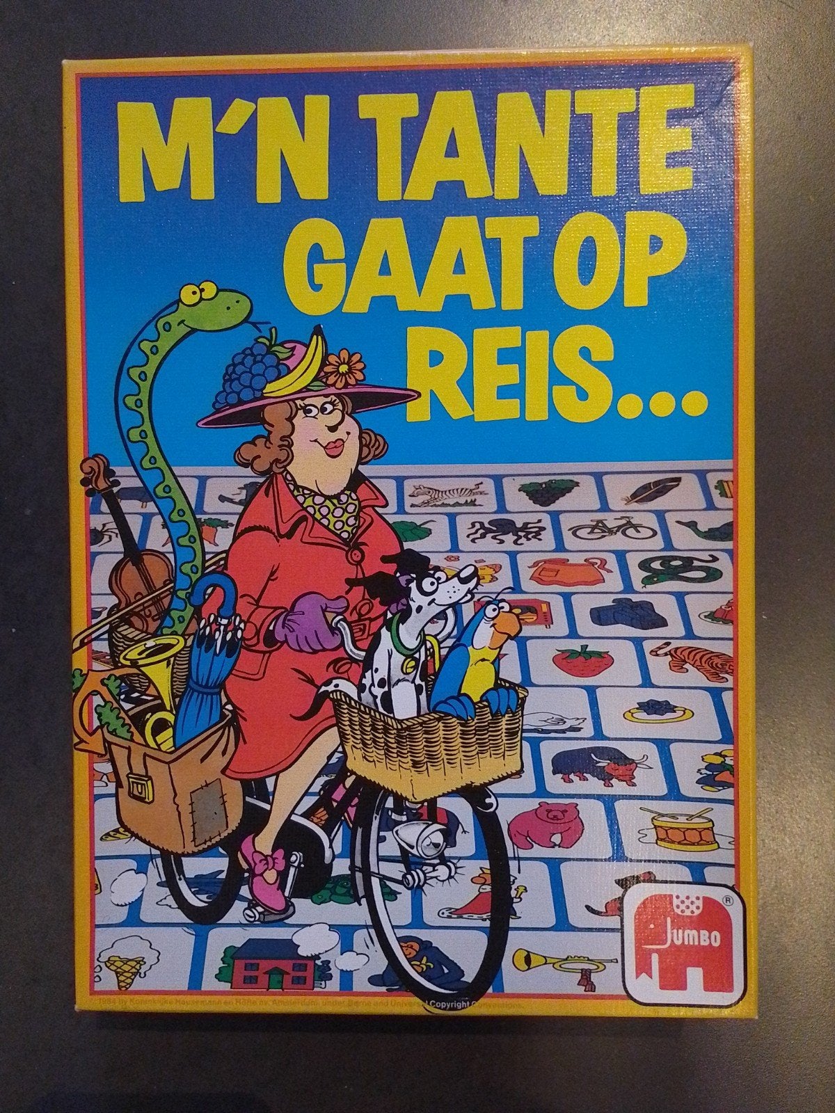 Spel: M'n tante gaat op reis..., Hobby en Vrije tijd, Ophalen, Zo goed als nieuw, Jumbo