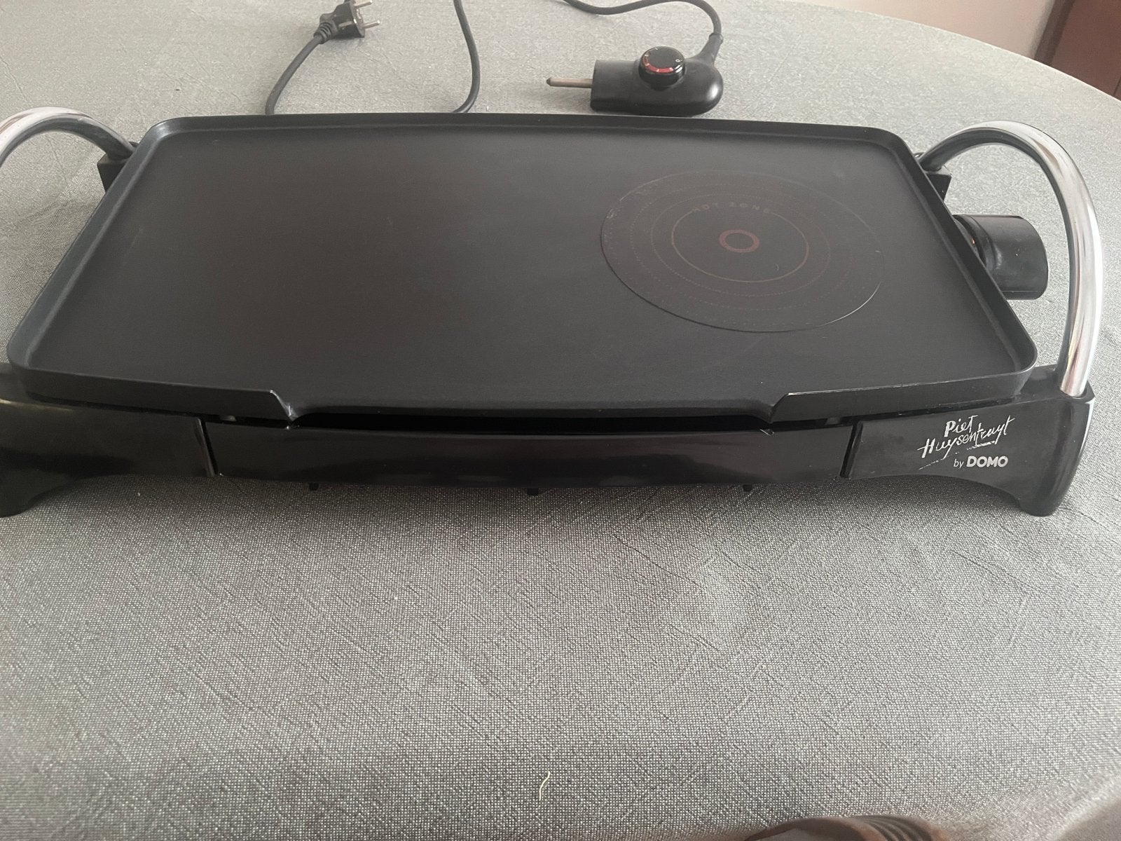 Domo Teppanyaki plancha et poêle en fonte, Electroménager, Enlèvement, Utilisé, Gril de table