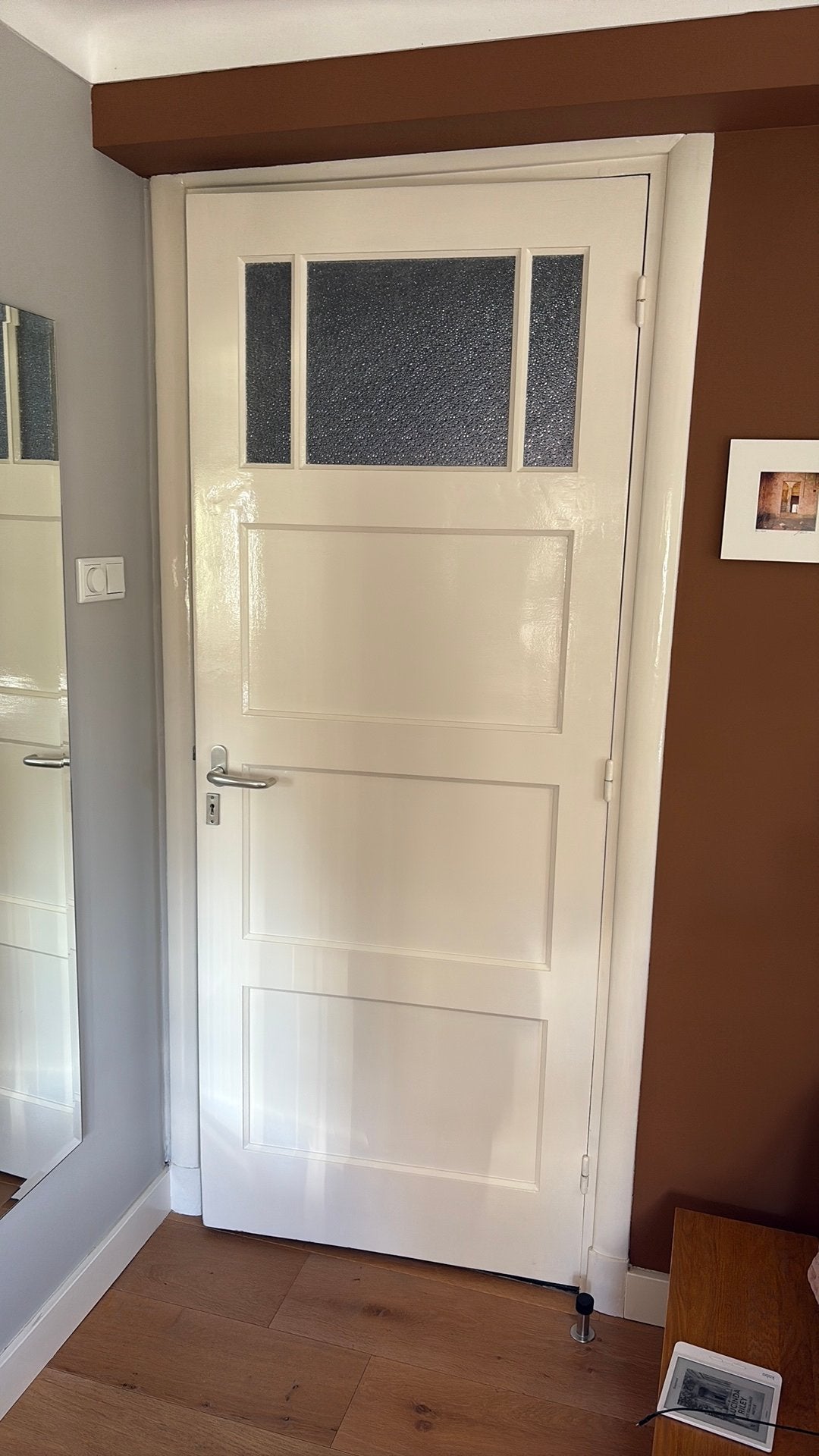 Jaren 30 binnendeur, Doe-het-zelf en Bouw, Ophalen, Gebruikt, 80 tot 100 cm, Binnendeur