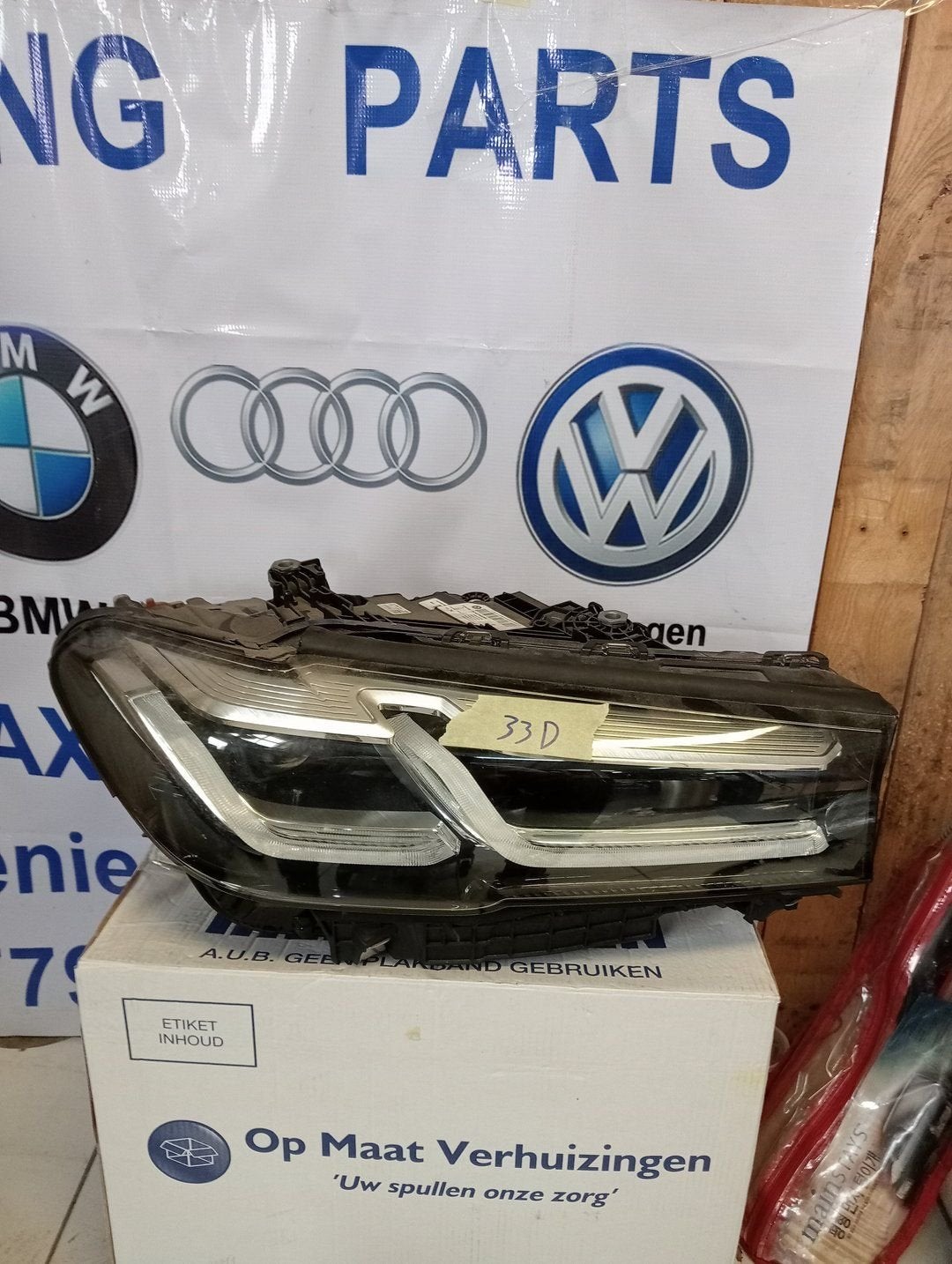 Bmw 5 serie G30 G31 LCI VOL LED koplamp 9850582-07, Auto-onderdelen, Gebruikt, -, -, Ophalen of Verzenden