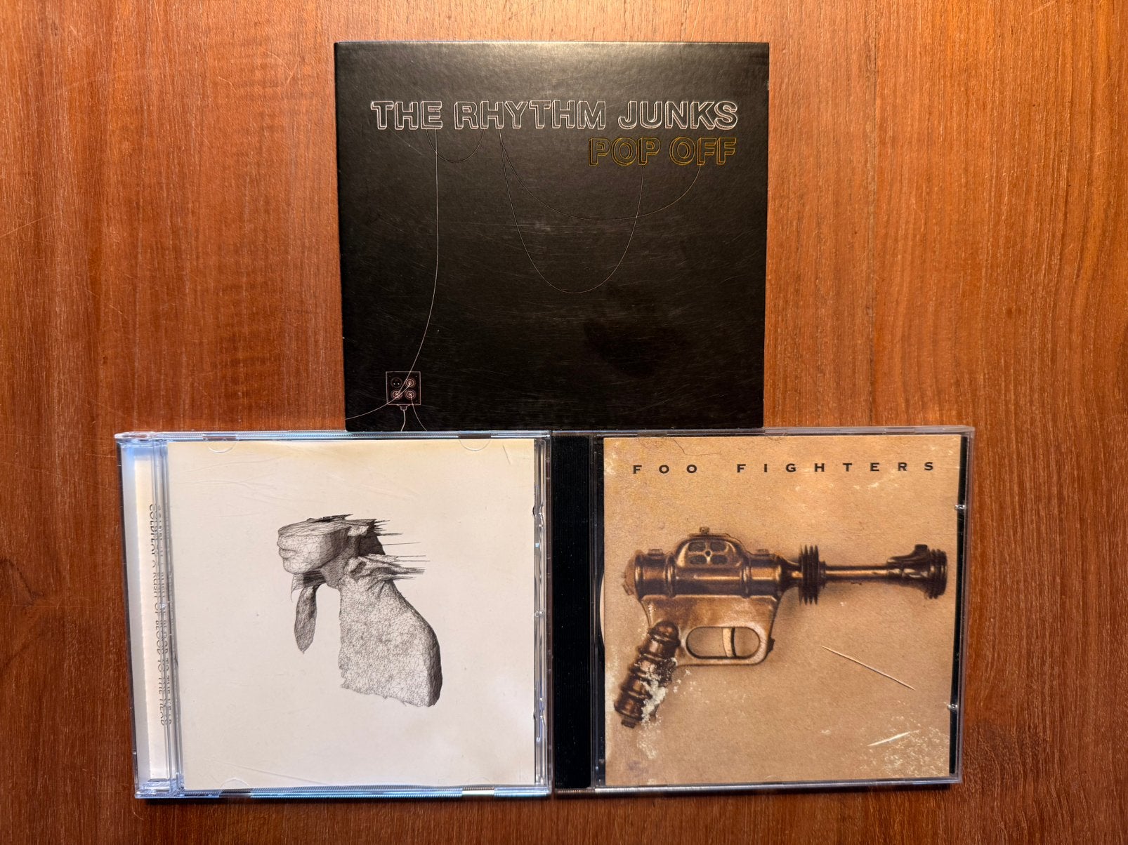 Lot cd’s Foofighters, coldplay, rythm junks, Ophalen, Zo goed als nieuw