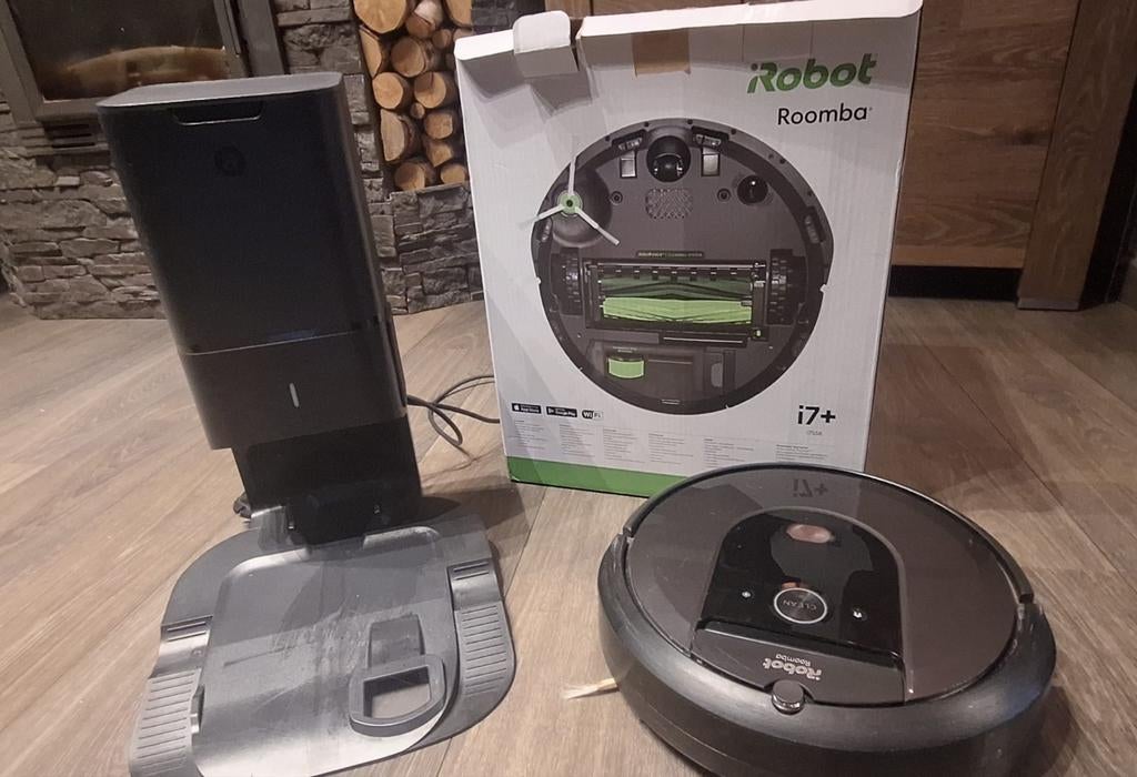 Irobot Roomba i7+ avec station de déchargement, Ophalen