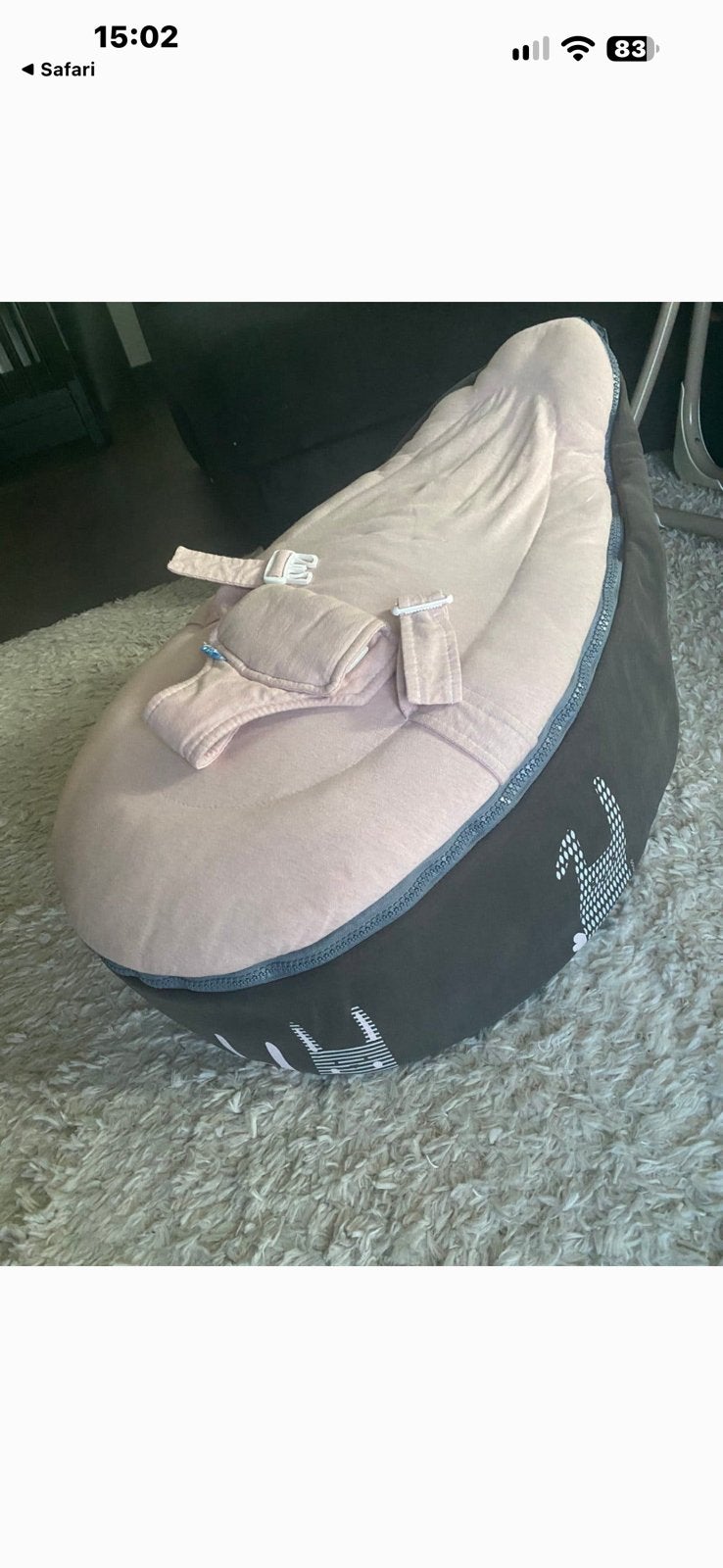 Pouf doomoo, Autres marques, Comme neuf, Enlèvement, Réglable