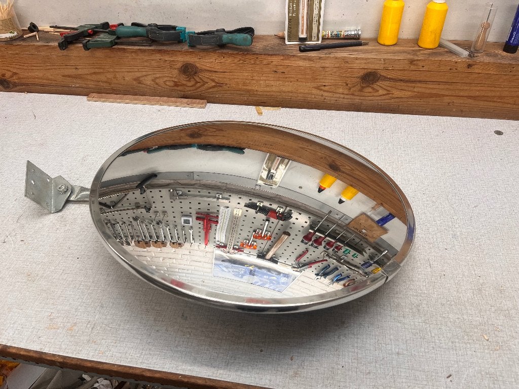 antidiefstal spiegels, Ophalen, Gebruikt