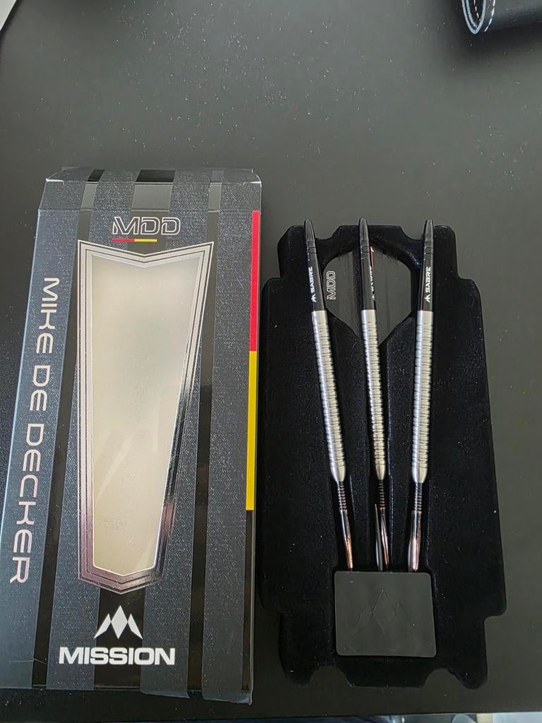 Mission mike de decker 22gram, Sport en Fitness, Darts, Ophalen of Verzenden, Pijlen