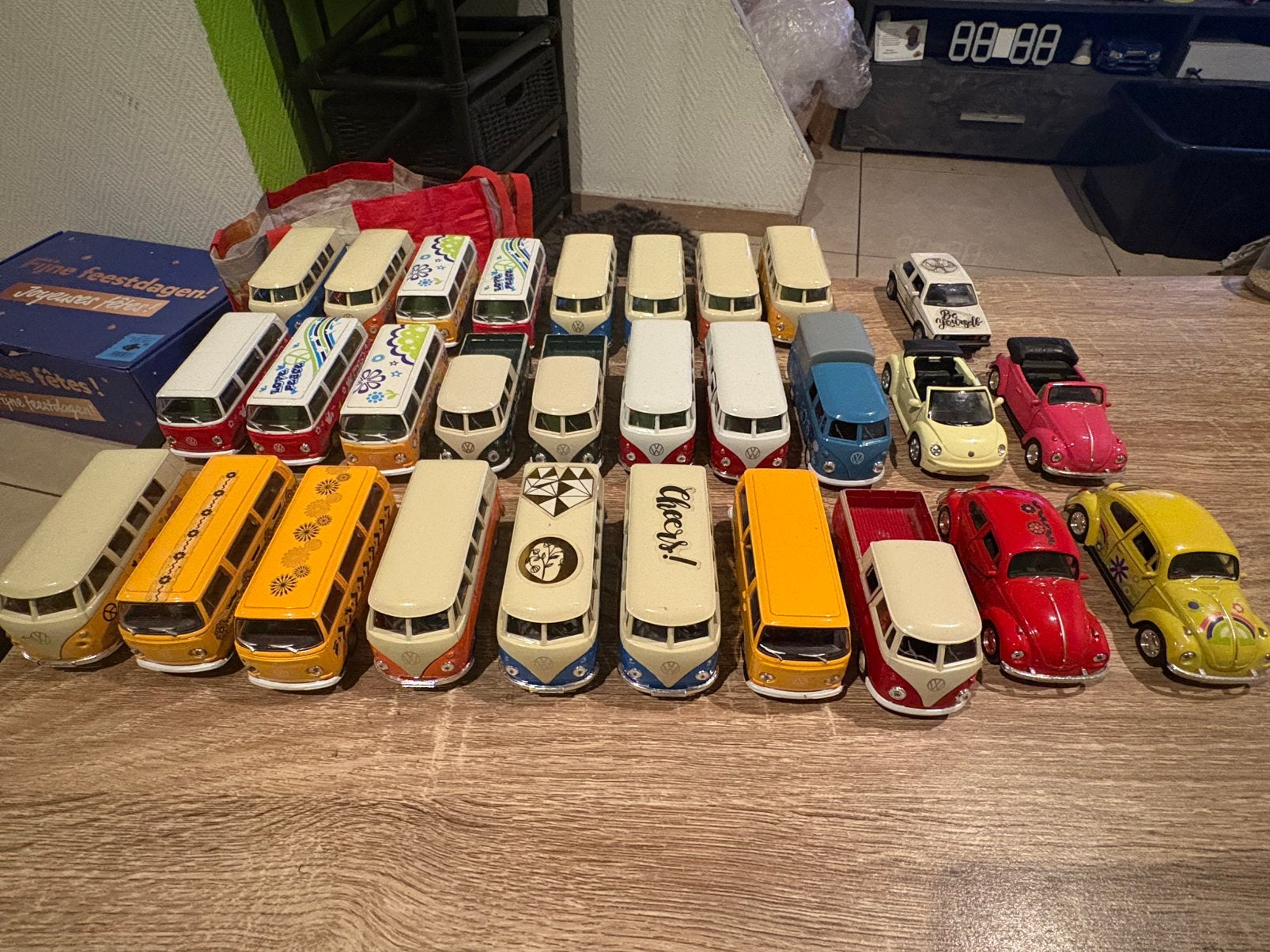 Van vw et d’autre vw miniature, Enlèvement, Utilisé, Voiture, Welly