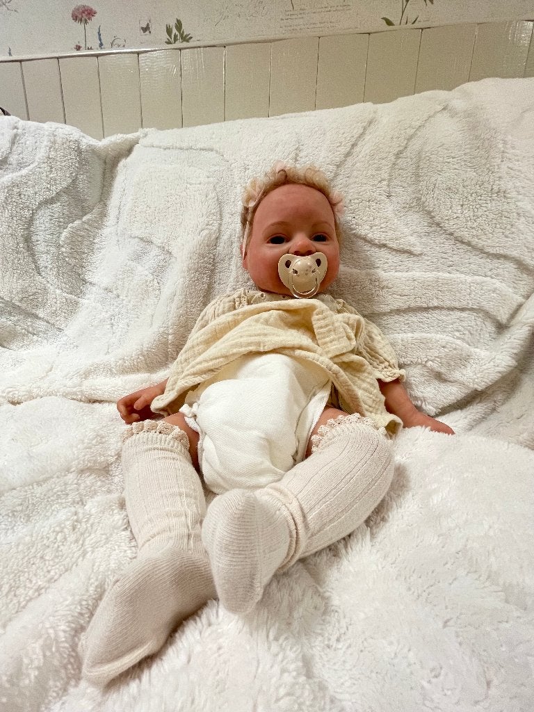 full body silicone baby mel laughing, Collections, Poupées, Comme neuf, Réaliste ou Reborn, Enlèvement