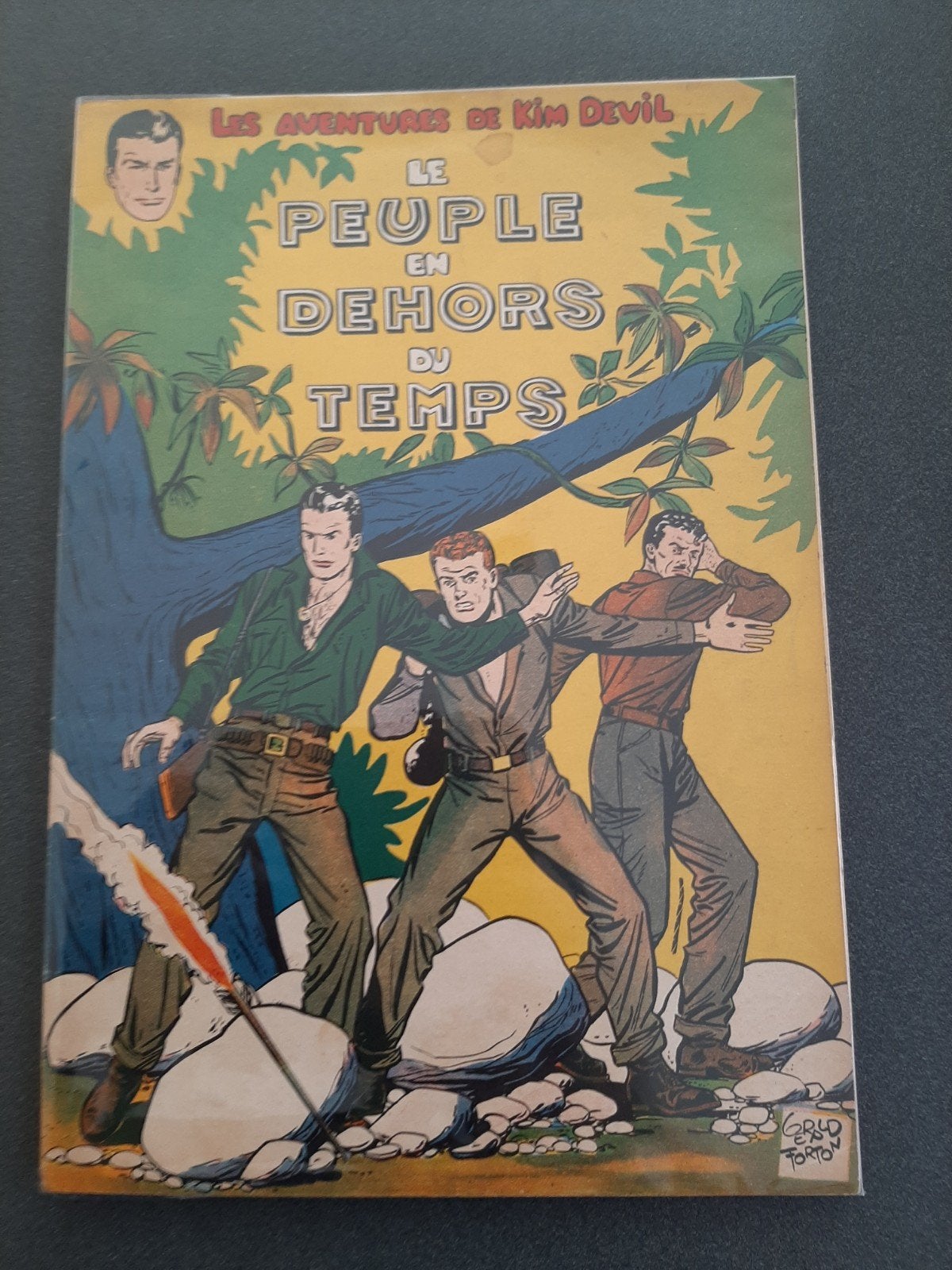 Kim Devil 2: Le peuple hors du temps EO 1955 TTBE, Ophalen of Verzenden