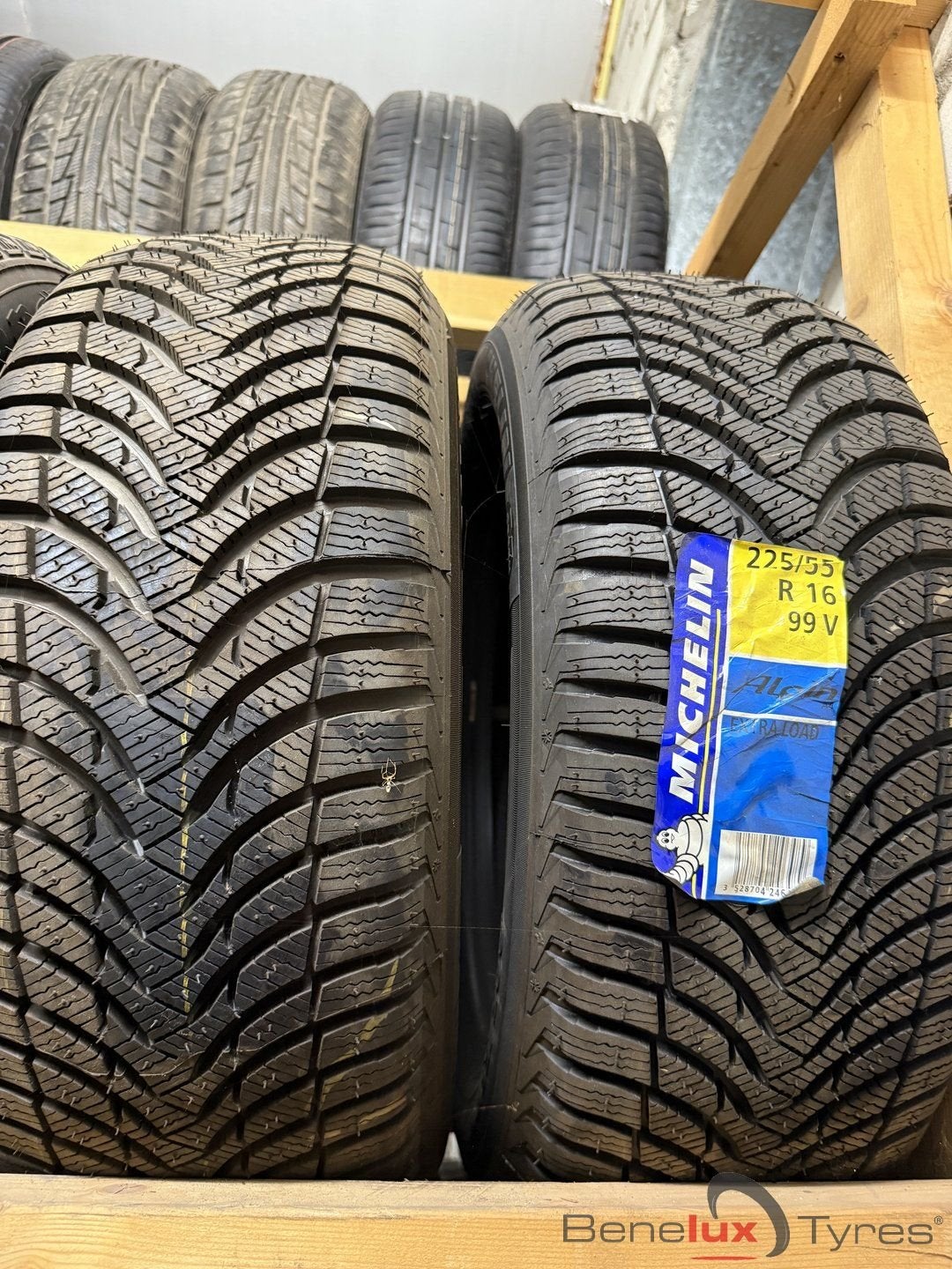 snow 225/55R16 99V Michelin 225/55 R16 225/55/16 2255516, Auto-onderdelen, -, Nieuw, Band(en), 225 mm