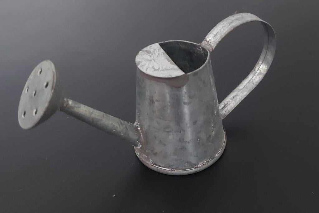 Mini decoratieve metalen gieter, Ophalen, Zo goed als nieuw
