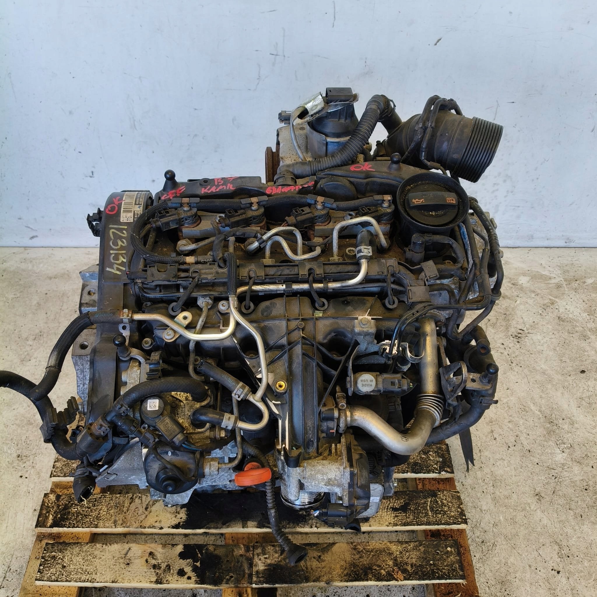 Moteur CFFE Complet ALHAMBRA SEAT SHARAN PASSAT VW, Envoi, Utilisé, Daihatsu