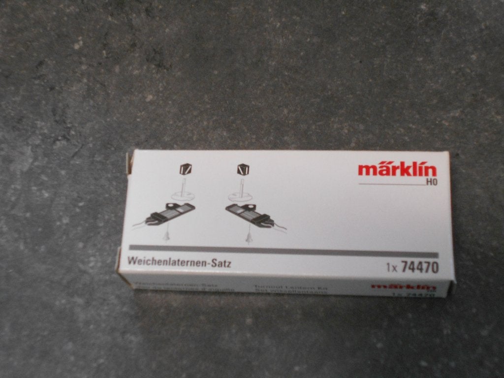 marklin H0 74470 set wissellantaarns in nieuwstaat, Ophalen, Nieuw, Wisselstroom, Märklin