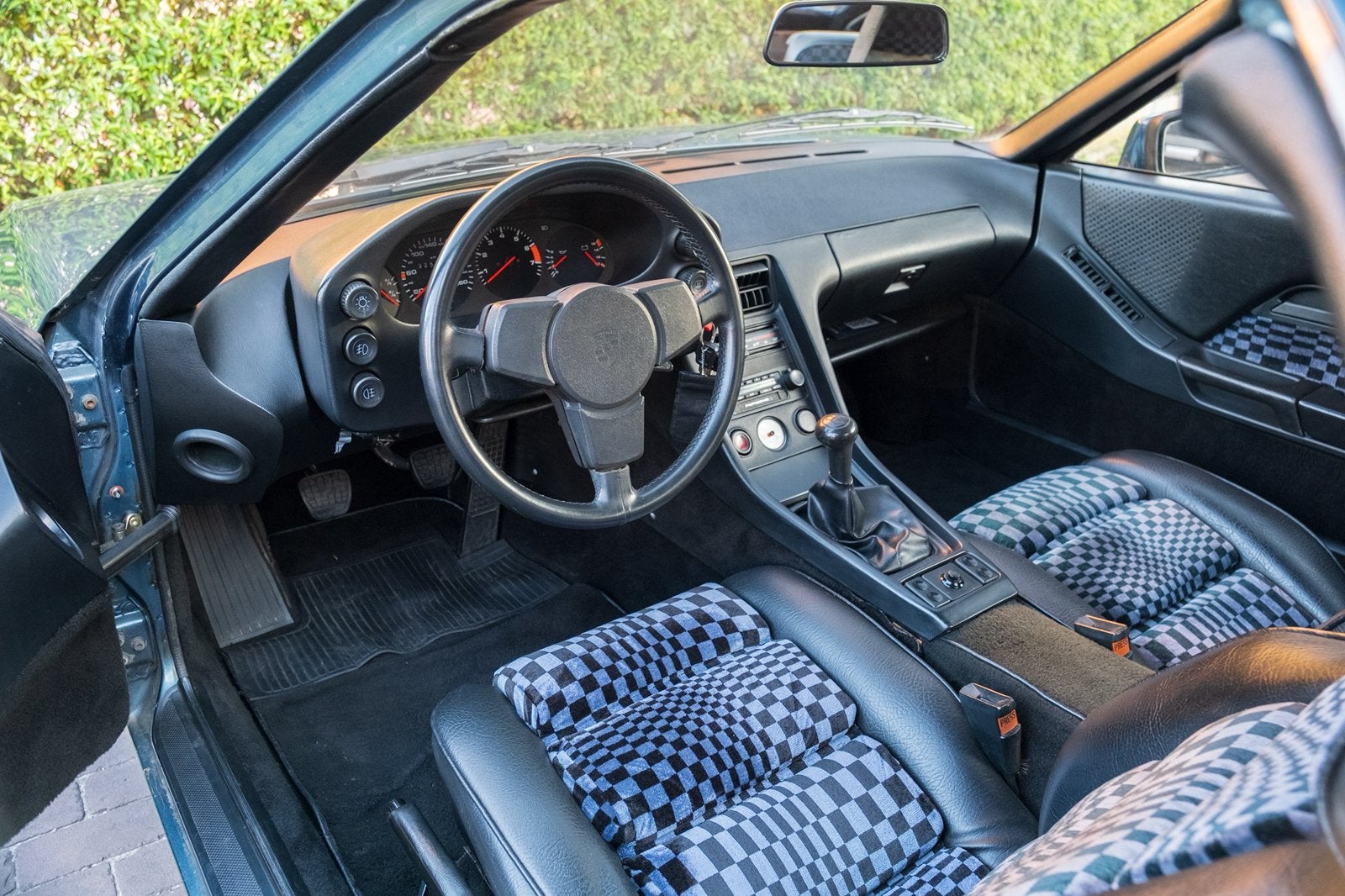 Porsche 928 - 1978 Manueel, Auto's, 4 zetels, Achterwielaandrijving, Blauw, Leder en Stof