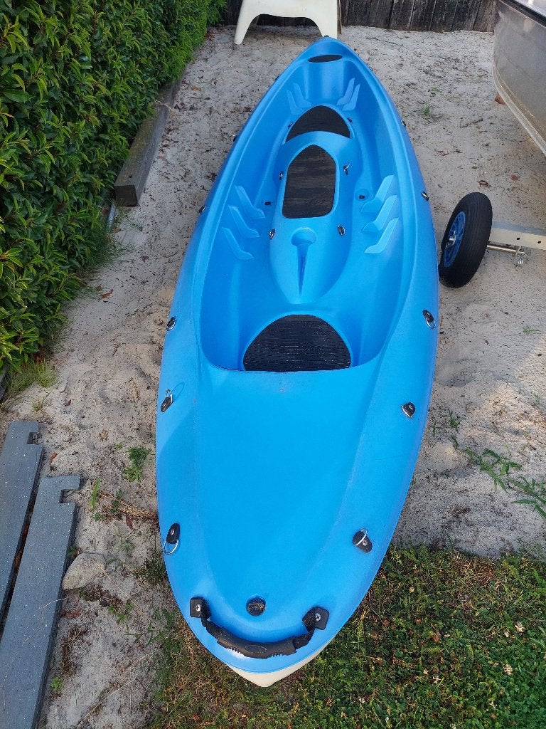 BIC Tobago 2dehands kayak – stevige, stabiele duo-kajak, Sports nautiques & Bateaux, Kayaks, Utilisé, 3 personnes ou plus, Enlèvement
