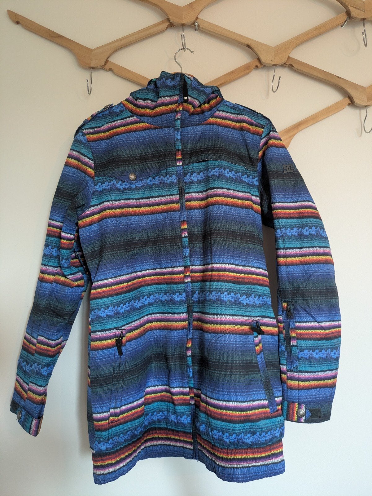Skijas DC dames, Maat 38/40 (M), Blauw, Ophalen of Verzenden, Zo goed als nieuw