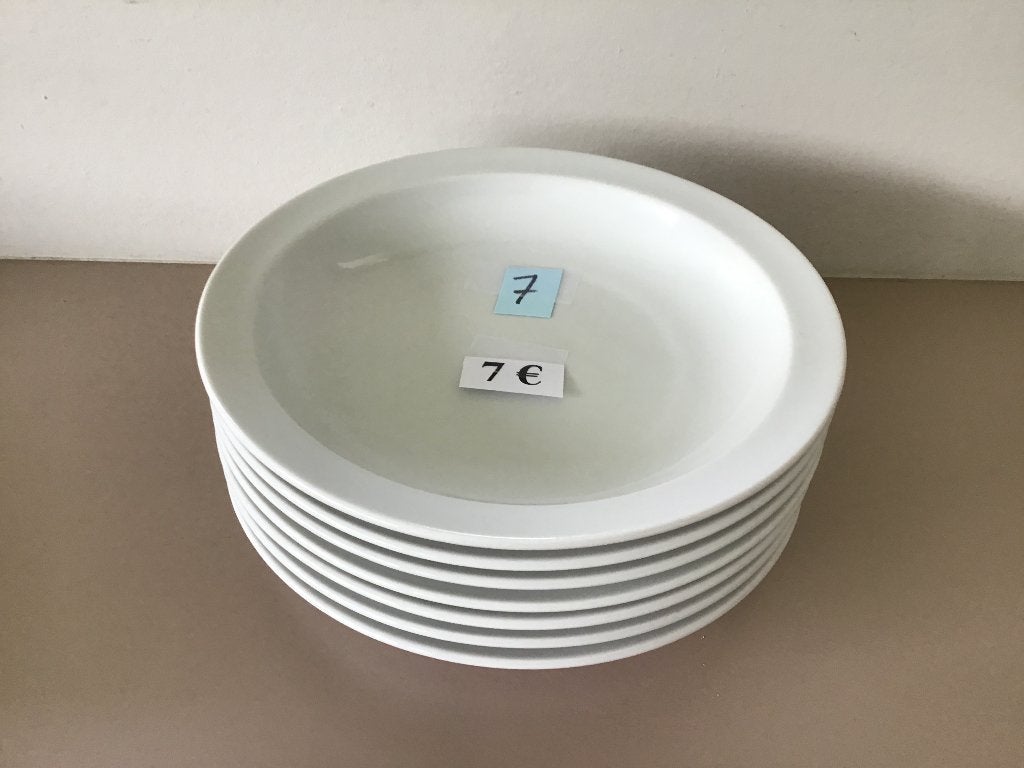 différents ensembles d'assiettes plates et creuses, Maison & Meubles, Enlèvement ou Envoi, Comme neuf, Assiettes(s)