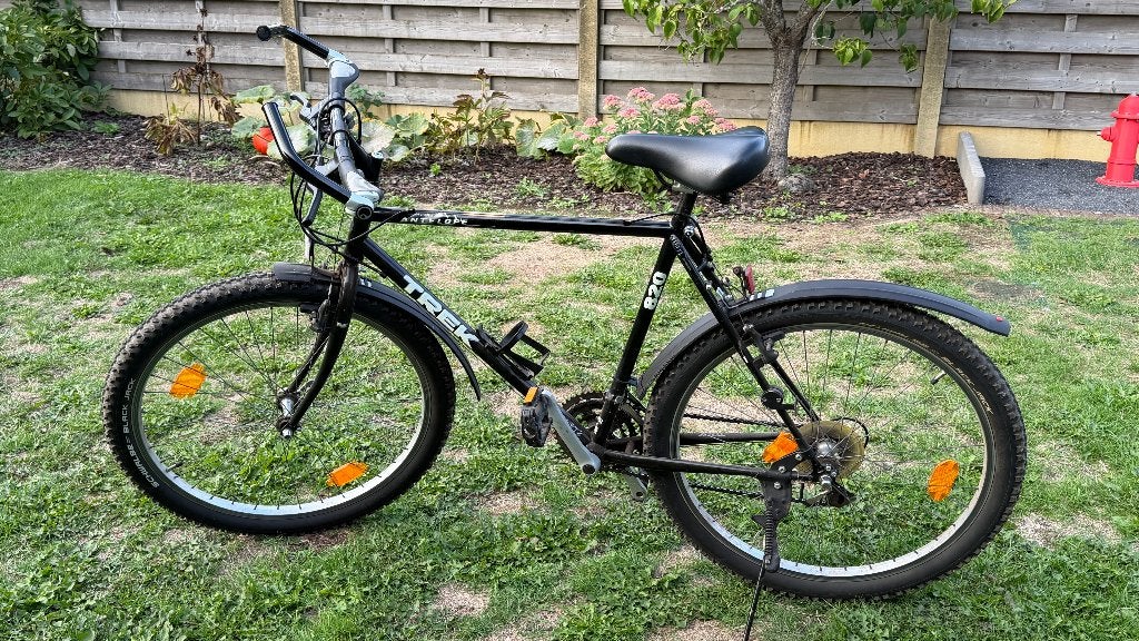 Trek 820 Antelope mountainbike, 21 versnellingen, Ophalen, Gebruikt, 49 tot 53 cm, Geen vering