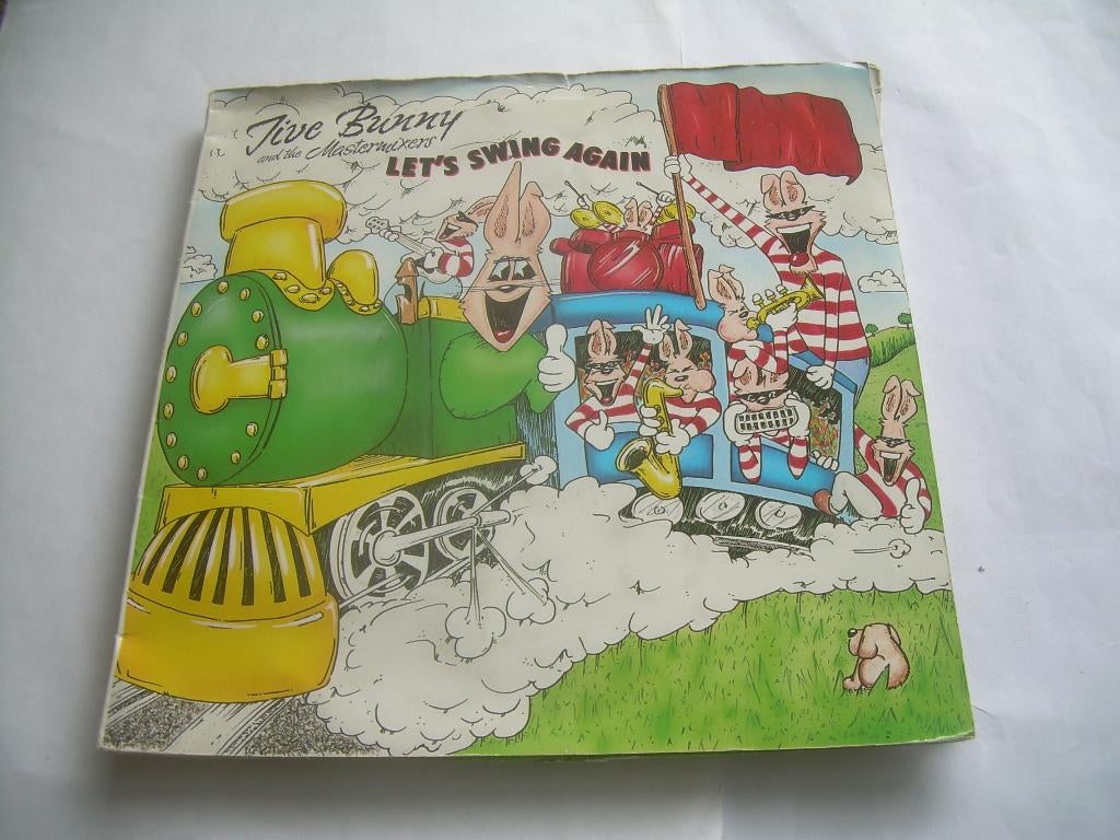 SINGLE 45T - Jive Bunny Mastermixers Let's Swing Again, Enlèvement ou Envoi, 1990 - 1999, Single, Comme neuf