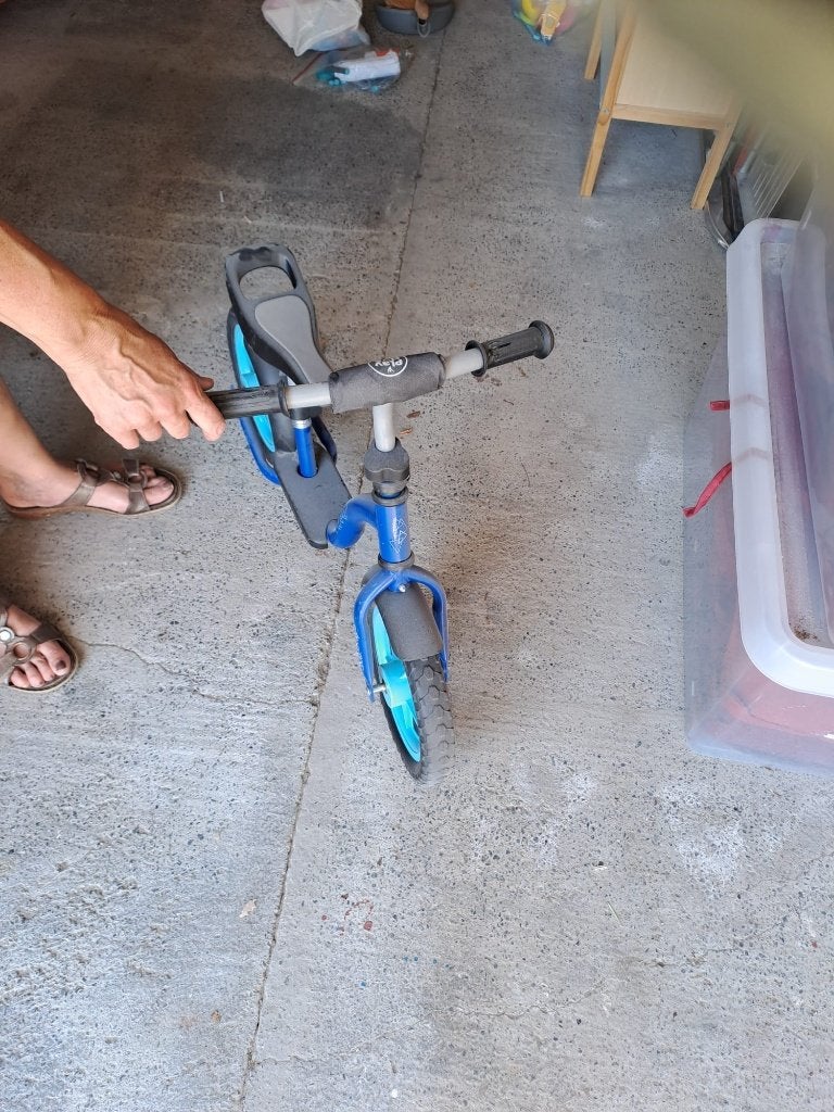Loopfietsje, Kinderen en Baby's, Speelgoed | Buiten | Voertuigen en Loopfietsen, Ophalen, Gebruikt, Loopvoertuig