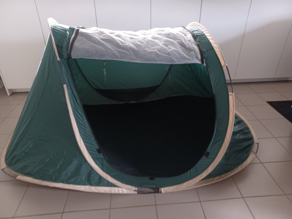 pop-up tent + 2 luchtmatrassen, Caravanes & Camping, Tentes, Enlèvement