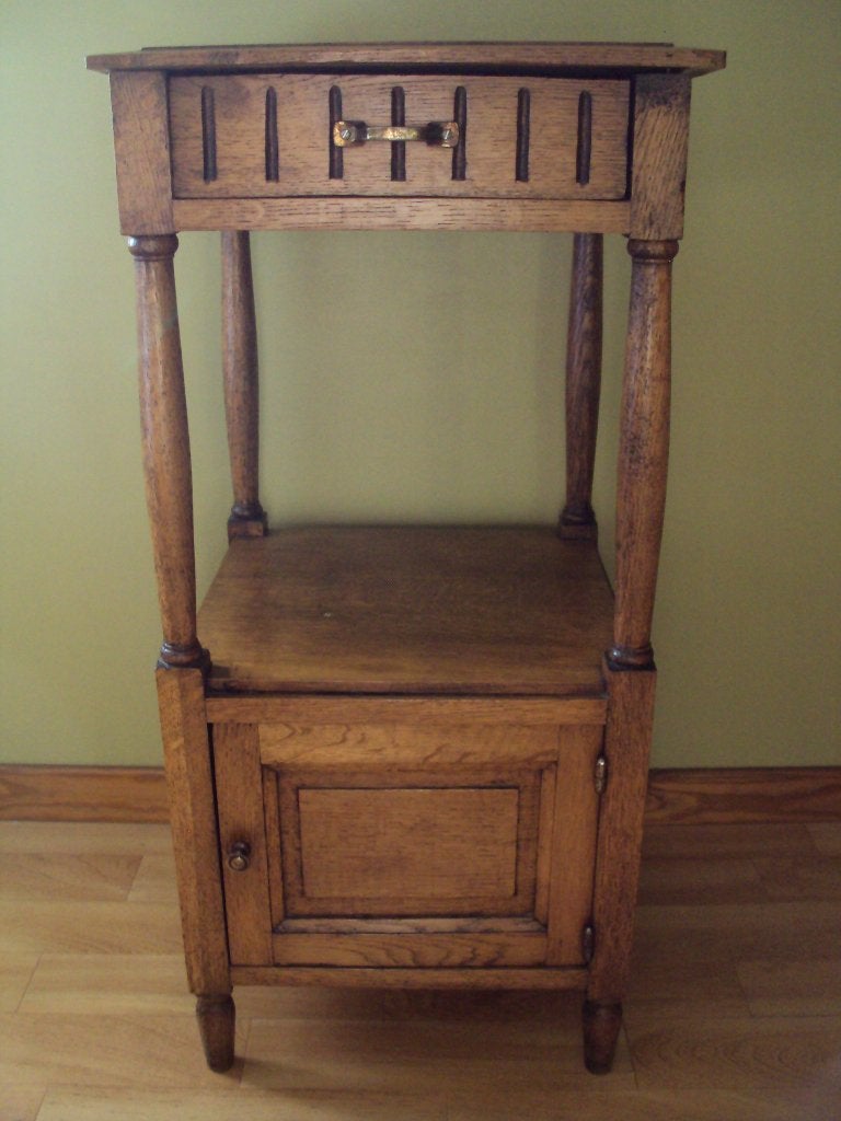 Vintage nachtkastje / Bijzetkastje, Enlèvement