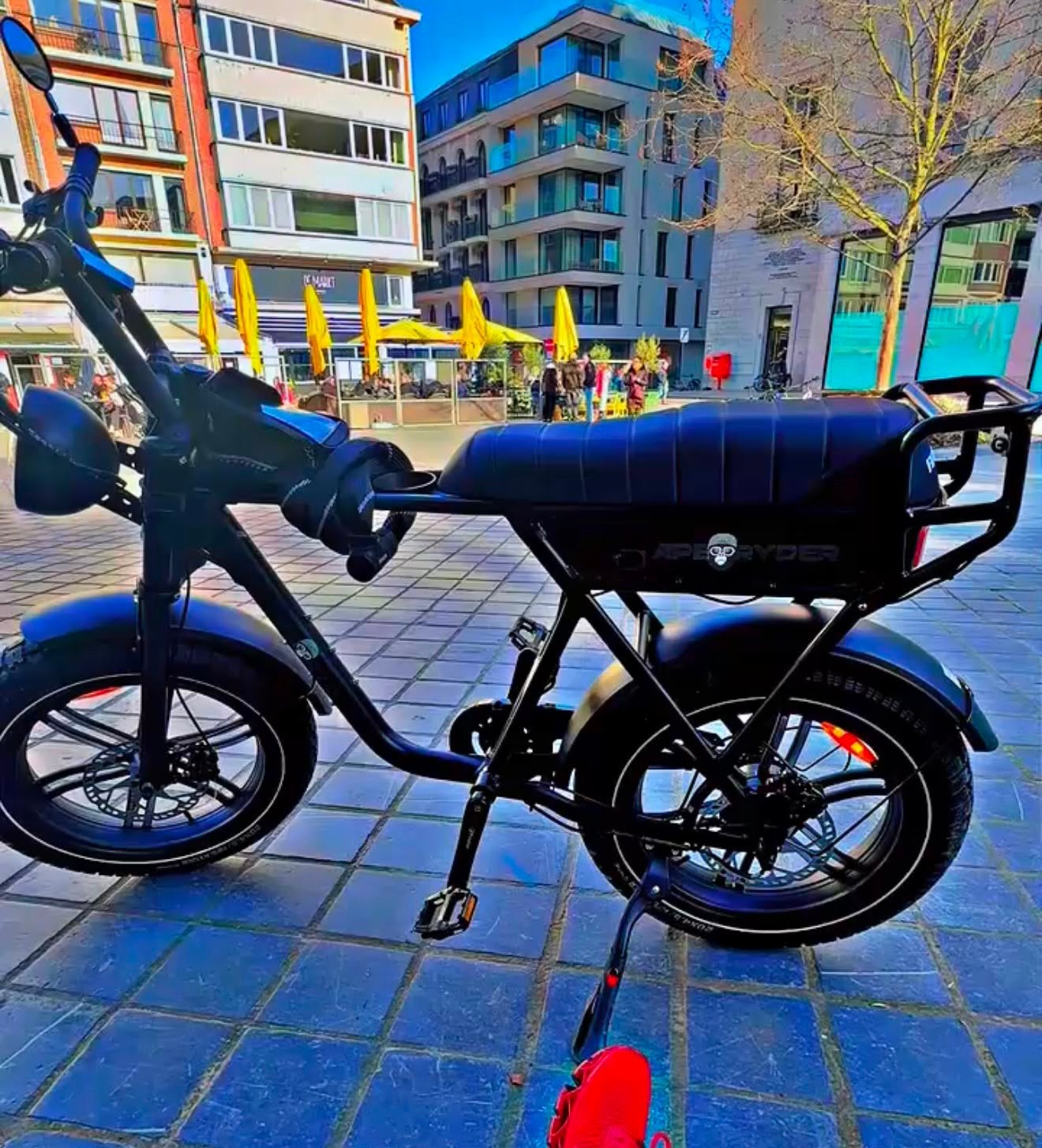 Fatebike zwart, Veloretti, Ophalen of Verzenden, Zo goed als nieuw, 51 tot 55 cm