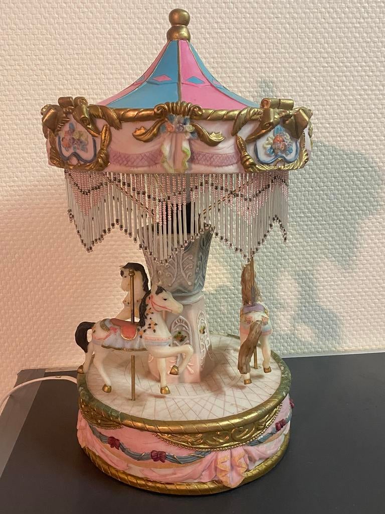 Vintage carrousel lamp 50cm, Antiek en Kunst, Ophalen