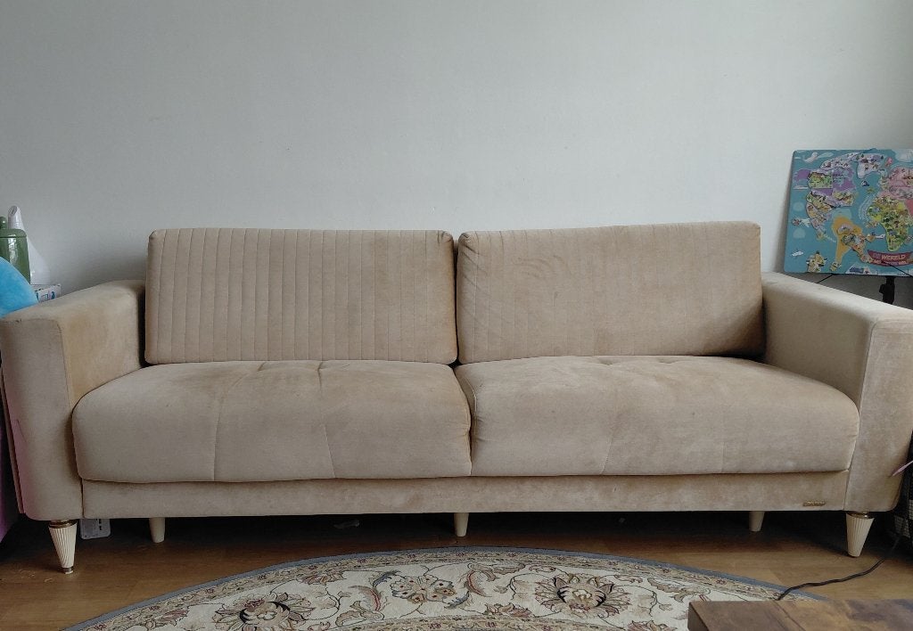 Canapé  3 personnes, Maison & Meubles, Trois personnes, 250 à 300 cm, Banc droit, Bois