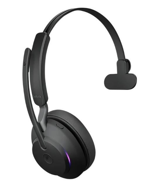 Jabra Evolve2 65 Headset, Fonction muet du microphone, On-ear, Comme neuf, Enlèvement