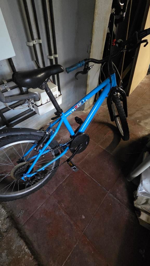 Kinder mtb fiets met versnellingen, Ophalen
