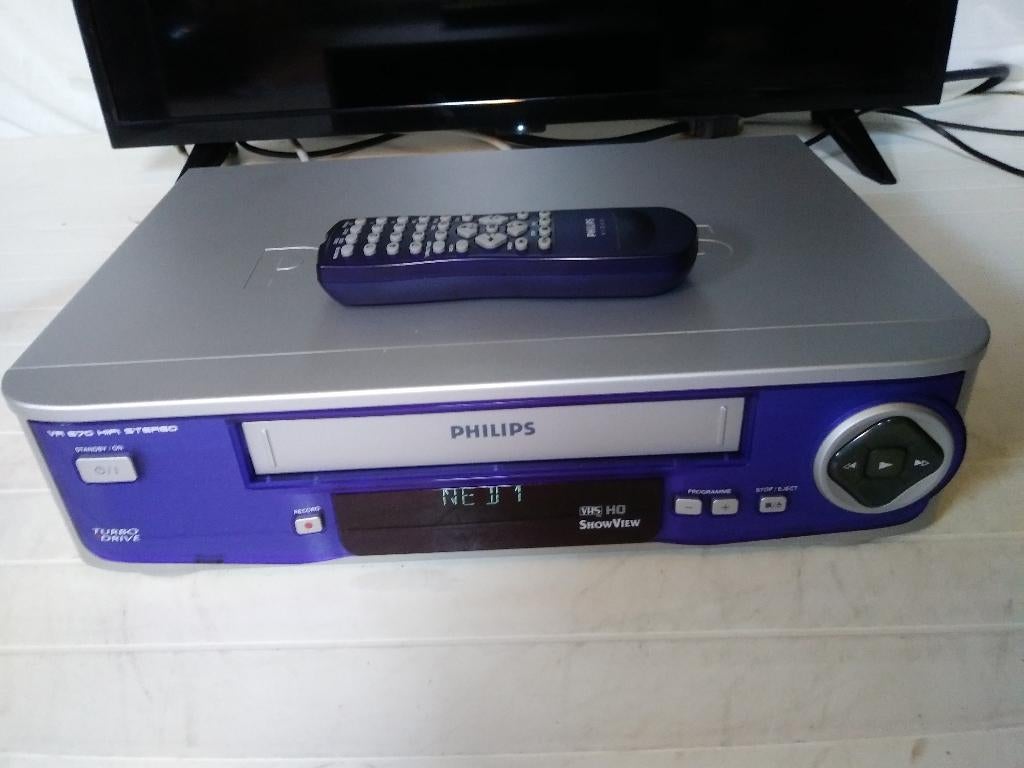 Philips VR670B HiFi stereo videorecorder, Audio, Tv en Foto, Videospelers, Ophalen of Verzenden, Zo goed als nieuw, VHS-speler of -recorder