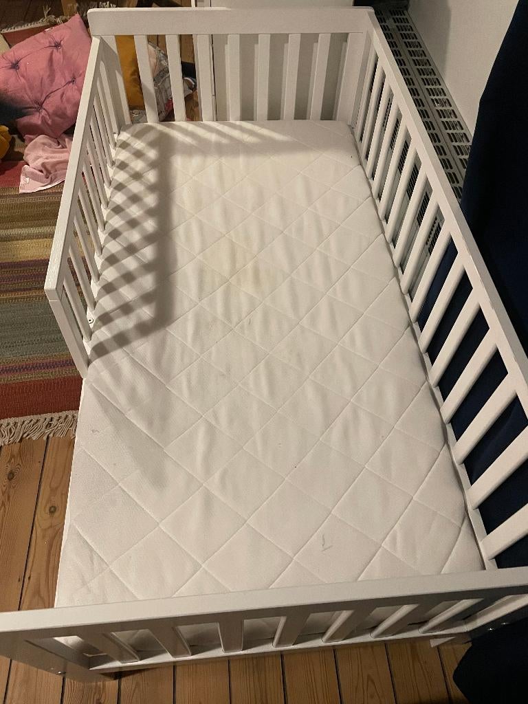 Peuterbed 140x70 cm, Kinderen en Baby's, Gebruikt, 70 tot 85 cm, 140 tot 160 cm, Ophalen
