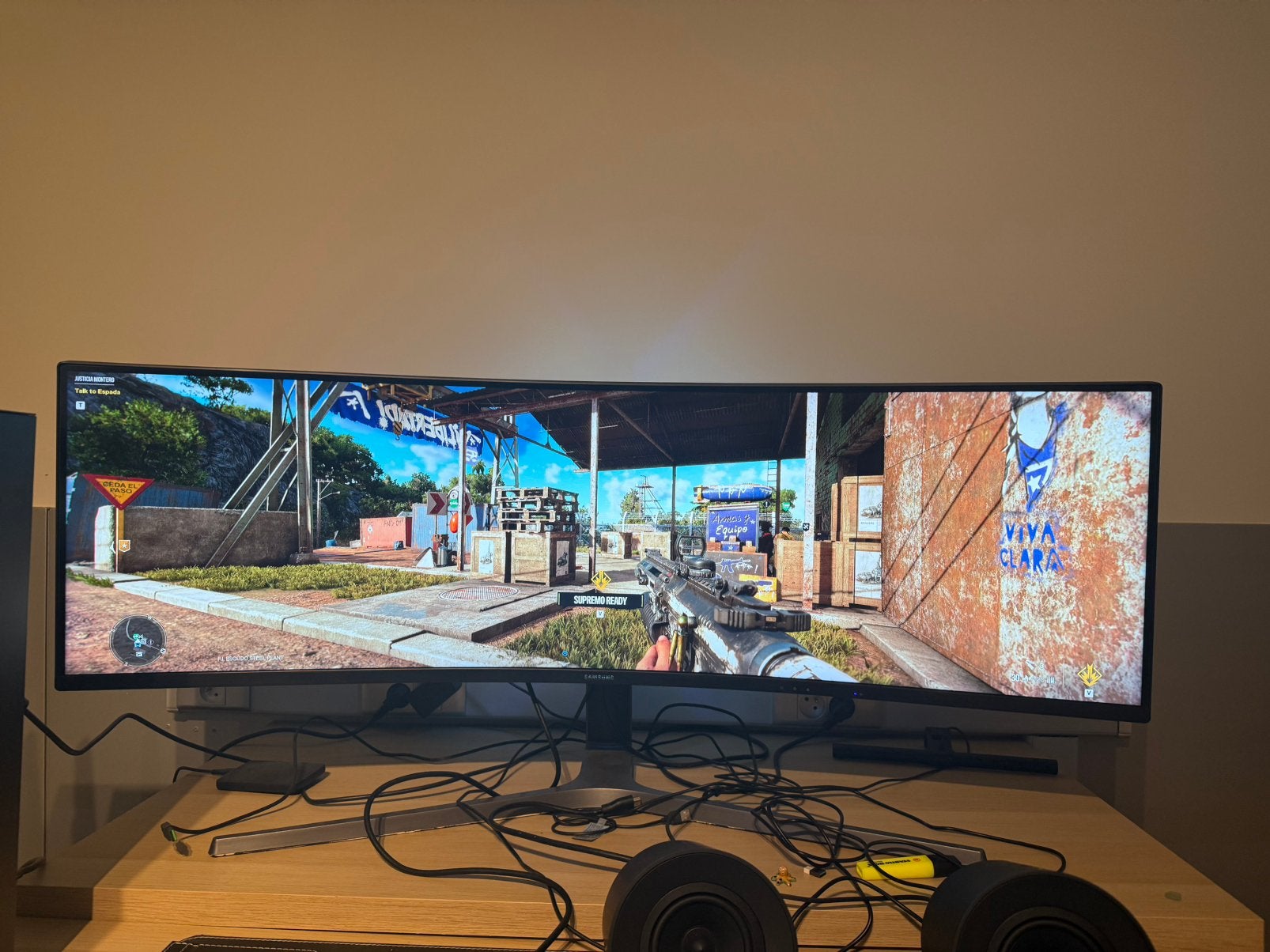 Samsung G49 ultra wide monitor, Enlèvement, Comme neuf, LCD, Samsung