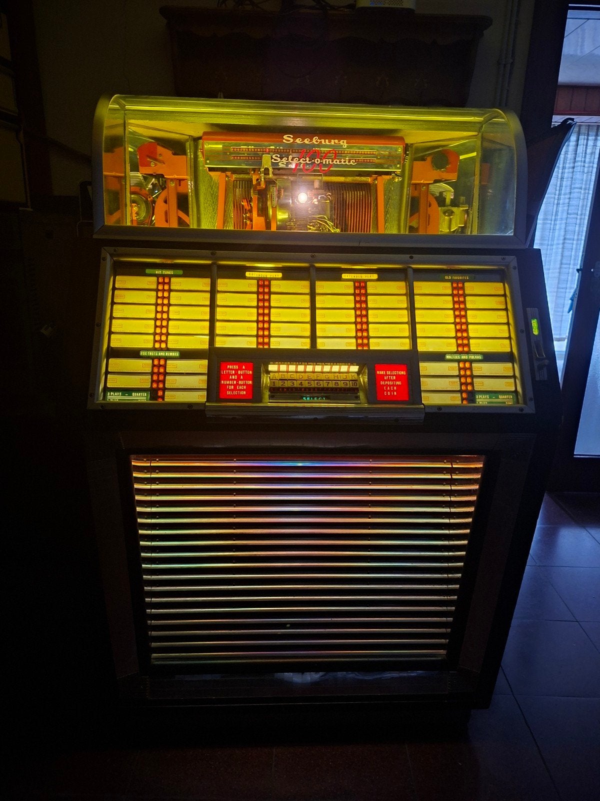 Seeburg M100A, Collections, Machines | Jukebox, Enlèvement, Seeburg