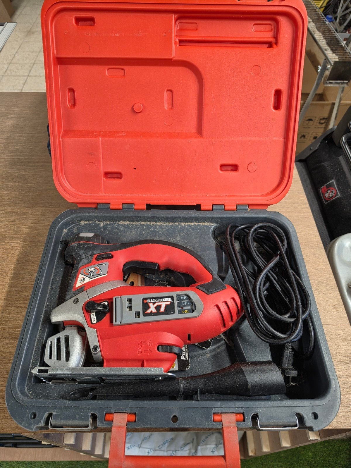 Decoupeerzaag Black & Decker, Ophalen, Decoupeerzaag